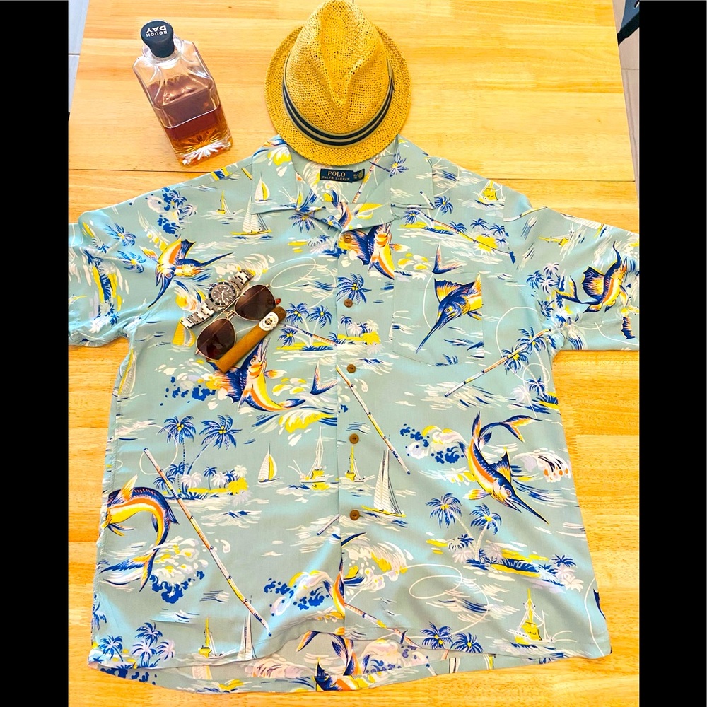 Polo by Ralph Lauren men’s XL Hawaiian T shirt